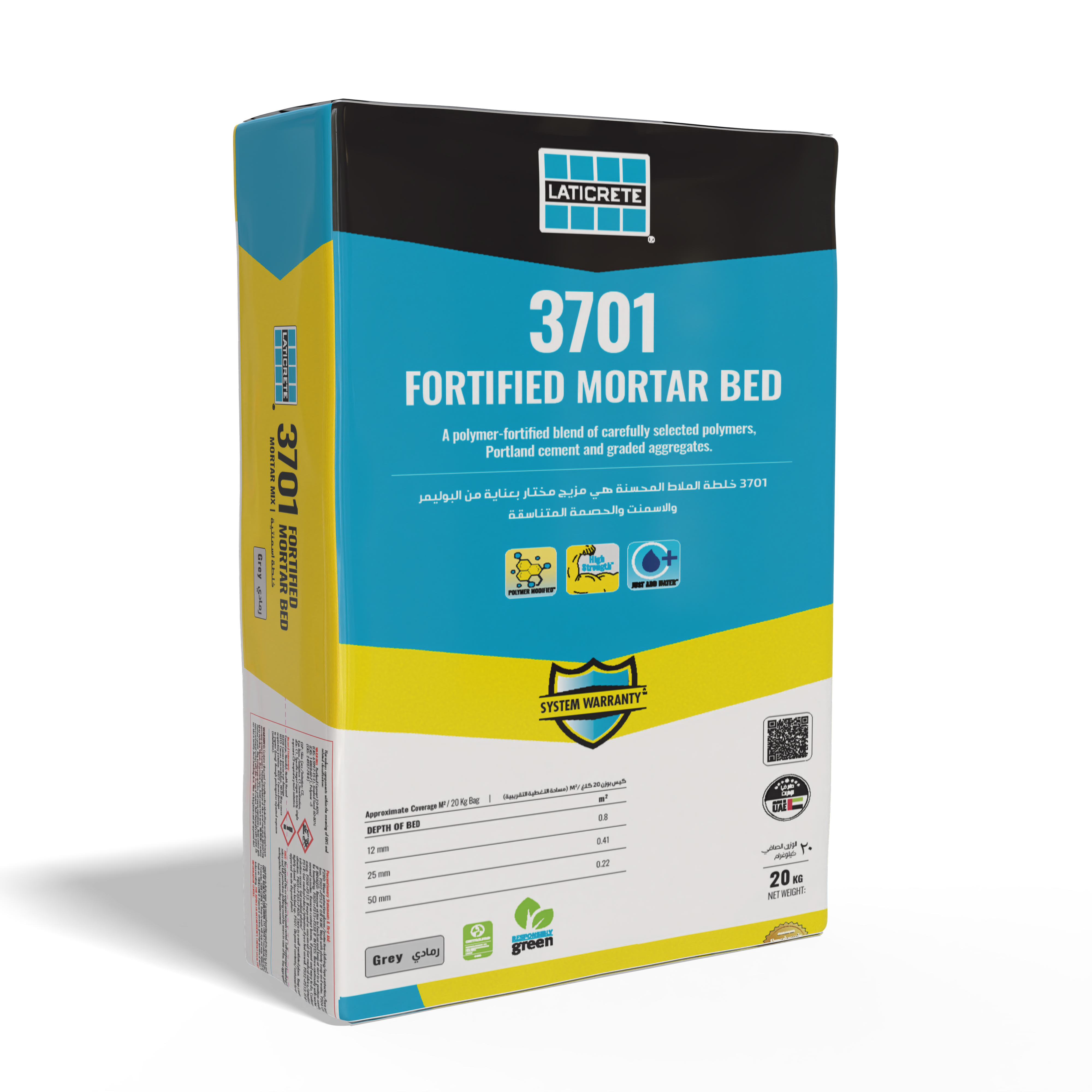 3701 Fortified Mortar Bed