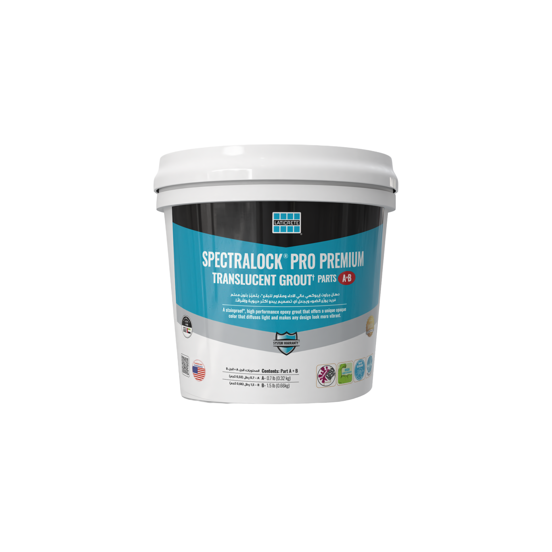 SPECTRALOCK Pro Premium Translucent Grout
